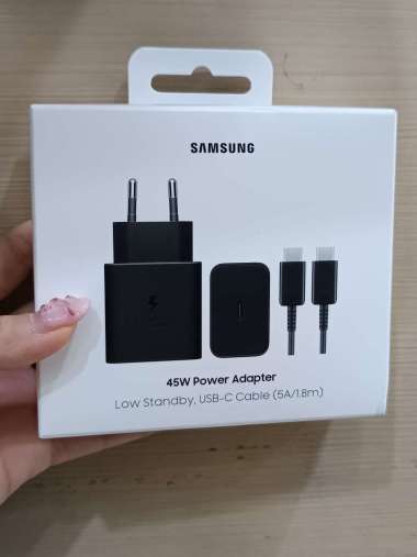 Charger Samsung original 65 watt/50 watt/45 watt/25 watt Power Delivery Type C Original Garansi Resm