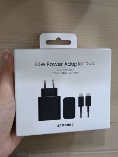 Charger Samsung original 65 watt/50 watt/45 watt/25 watt Power Delivery Type C Original Garansi Resm