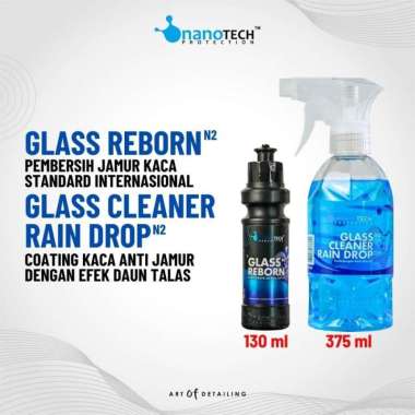 Pembersih Jamur + Anti Jamur Kaca - Paket Perawatan Kaca - Nanotech