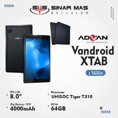 Advan Vandroid XTAB [4GB/64GB] Garansi Resmi Grey