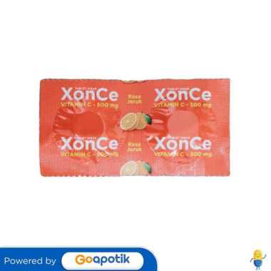 XON-CE VIT C 500 MG STRIP 2 TABLET