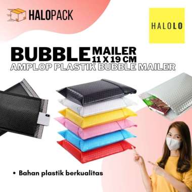 Amplop Bubble Mailer Amplop Bubble Packing Kantong Bubble 11 x 19 cm Putih