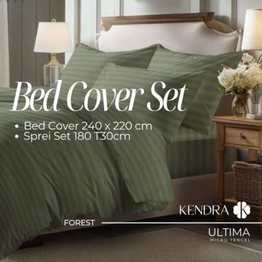 KENDRA ULTIMA Bed Cover Set Forest 180x200 T30