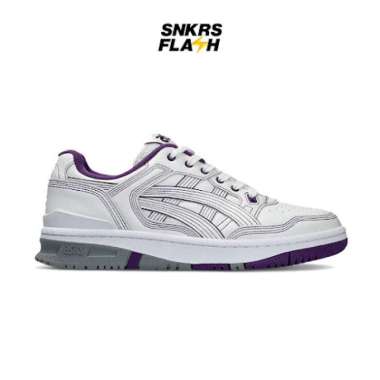 ASICS Ex89 X Needles Original White Purple Grey Sepatu Sneakers Pria - 1201A942100 44