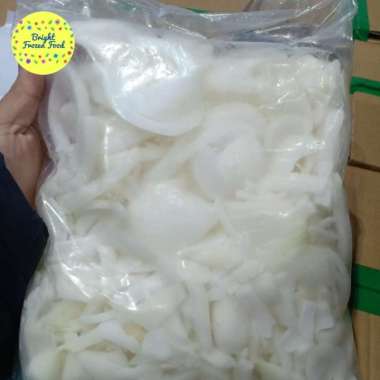 frozen vegetables onion slices bawang bombay bombai iris beku 1 kg