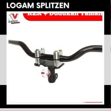 Paket stang RZR Plus Dudukan Stang Racing Road Race Universal Motor Honda Yamaha Suzuki Satu Set Yam