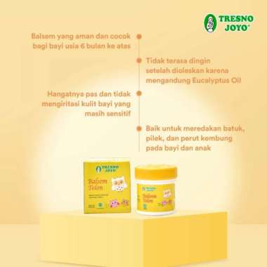 Tresno Joyo Balsem Telon 20gr & 40gr - Balsem Anak 40gr