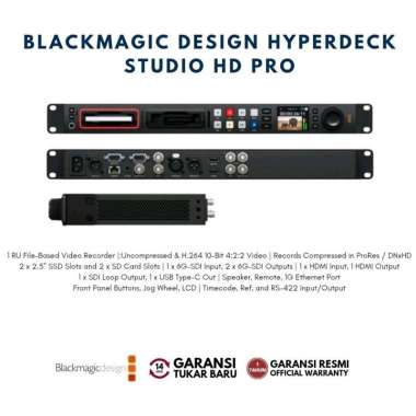 BLACKMAGIC DESIGN HYPERDECK STUDIO HD PRO