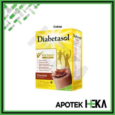 Diabetasol 570 g - Susu Nutrisi Khusus Diabetes Coklat
