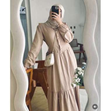 Arqelclo - Alesha Dress / Dress Vietnam Stylish Modern New Look / Dress Vintage Vietnam Korea Style