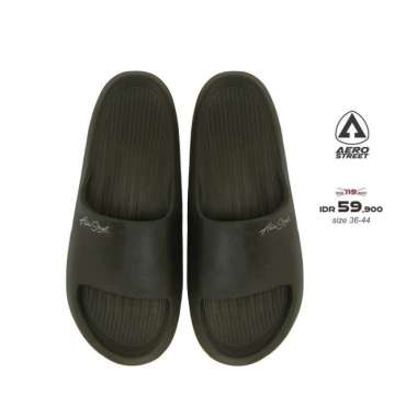 [Kamis Ganteng] Aerostreet 39-44 Ceilo Army - Sandal Selop Pria Wanita AAAAA 40