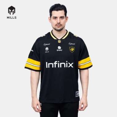 MILLS JERSEY ONIC ESPORT HOME JERSEY PLAYER ISSUE BLACK 00100522 S Black