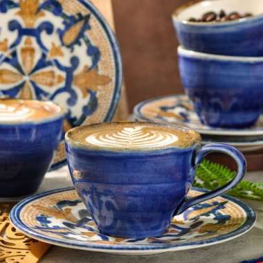 SANGO Set Cangkir Safi Majorelle (Isi 4)