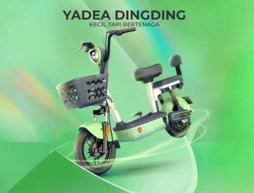 Sepeda Listrik YADEA Ding Ding Hitam