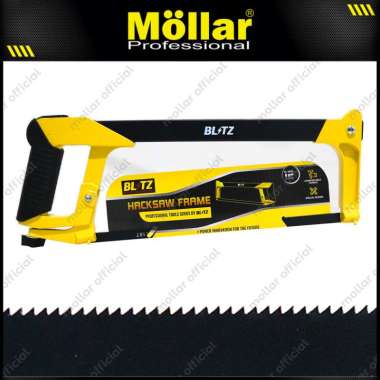 BLITZ D53003-1 Gagang Gergaji Besi 12" Hack Saw Frame Stang Alat Potong Besi Kayu