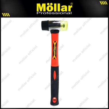 BISON C18754 Palu Mounting 35 mm Martil Plastik Karet Gagang Fiber 2 Way Hammer Keramik