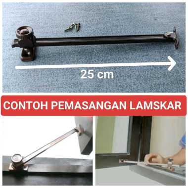 Lamskar Putar Window Hook Hak Angin Kaki Penahan Jendela