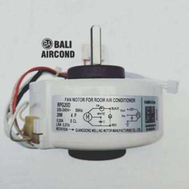 Indoor Motor Dinamo Fan AC Midea MSFO RPG20 RPG18