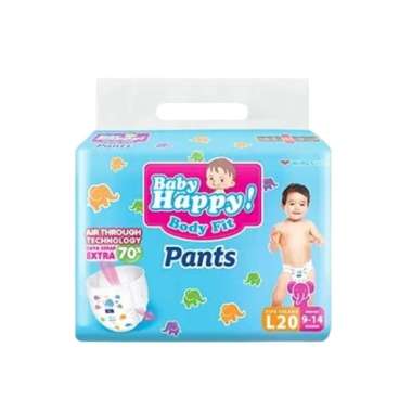 Promo Harga Baby Happy Body Fit Pants L20 20 pcs - Blibli