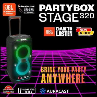 JBL Partybox Stage 320 / Partybox 320 / Partybox320 Successor Partybox 310 - Powerful Bass Portable