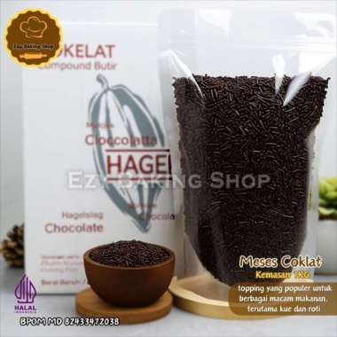 Meses Coklat Hagel 1kg Rainbow