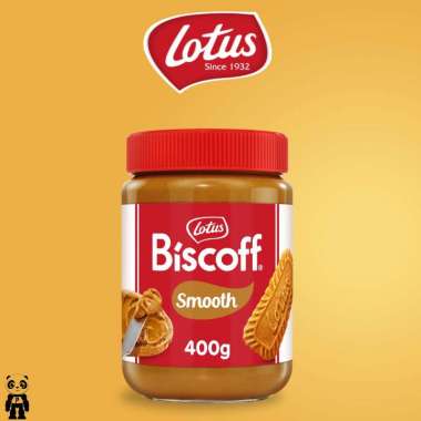 Lotus Biscoff Smooth Spread Olesan Selai Roti Rasa Biskuit 400g