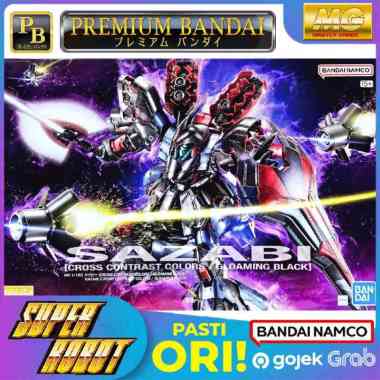 𝗕𝗔𝗡𝗗𝗔𝗜 MG MSN-04 Sazabi Ver Ka (Cross Contrast Colors / Gloaming Black) P-BANDAI Limited