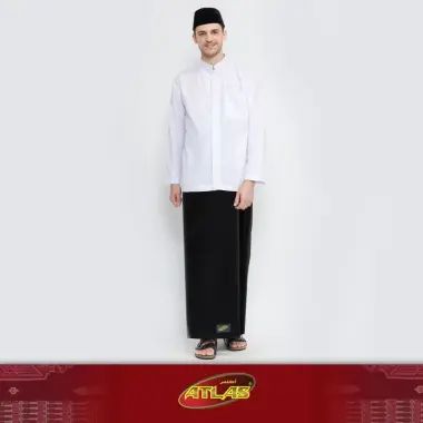 Sarung ATLAS Favorit Nusantara PTT Hitam
