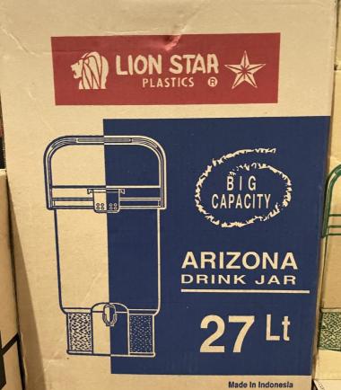 ARIZONA drink jar / Tempat air Minum 27 Liter