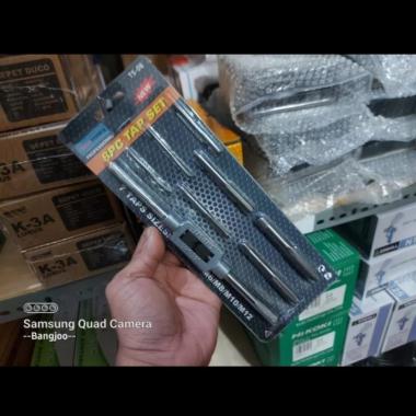 HAND TAP SET 8PCS HSS DRAT M3 - M12 SET LENGKAP
