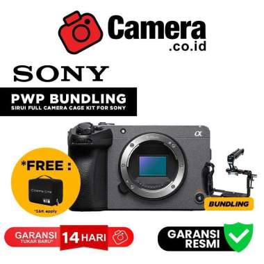 CAMERA.CO.ID - SONY FX30 Digital Cinema Camera Body Body+Sirui Cage