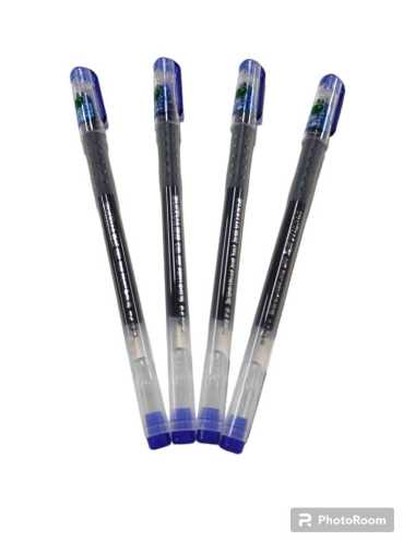 Zuixua Pulpen Gel / Pen Gel New Jell Pulpen 0.4mm Isi 1 Warna Hitam Biru BIRU