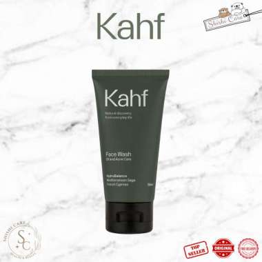 Kahf Face Wash | Sabun Pembersih Wajah Pria Acne 50mL