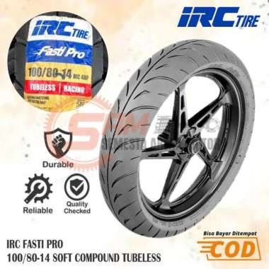 Ban Luar IRC Tire Fasti Pro Soft Compound 100/80 Ring 14 Tubeless