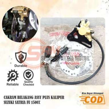 Cakram Belakang Assy Suzuki Satria FU 150cc Plus Kaliper Master Rem