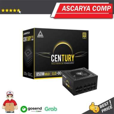 POWER SUPPLY MONTECH CENTURY 850W 80+ GOLD - Full Modular
