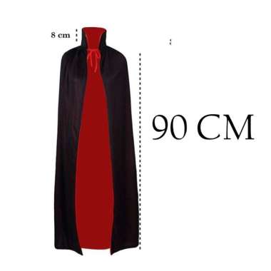 KOSTUM DRAKULA JUBAH DRAKULA KOSTUM HALLOWEEN DRACULLA COSTUMES - JUBAH M 90CM