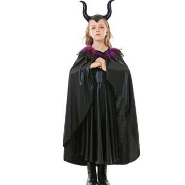 MALEFICENT COSTUME HALLOWEEN COSTUME KOSTUM ANAK HALLOWEEN MALEFICENT - M