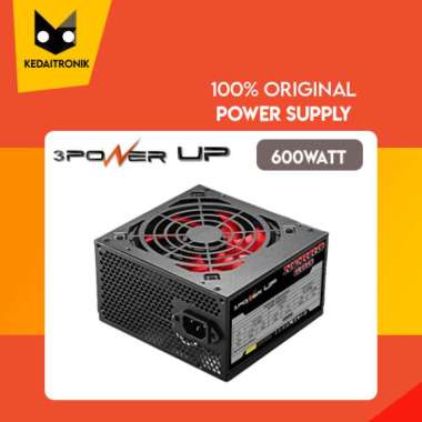 Power Supply Power Up NERRO 600 WATT PSU 600 Watt Psu 600W