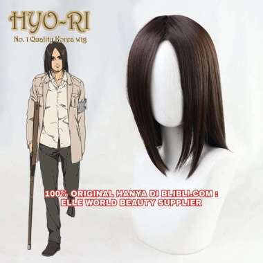 READY STOCK - FULL WIG ANIME GAME COSPLAY WIG EREN JAEGER ATTACK ON TITAN SEASON 4 WIG EREN YEAGER A