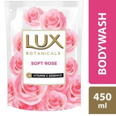 Promo Harga LUX Botanicals Body Wash Soft Rose 400 ml - Blibli