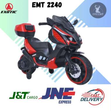 Mainan Anak Motor Aki EXOTIC EMT 2240 NMAX Mini PUTIH