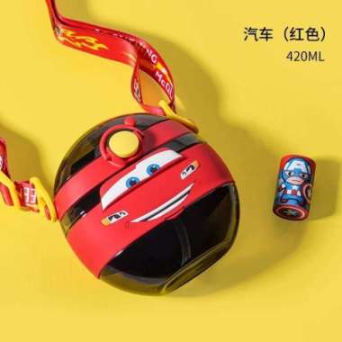 BOTOL MINUM ANAK DISNEY DONUT / BOTOL MINUM ANAK -LORENA Mc Queen Cars