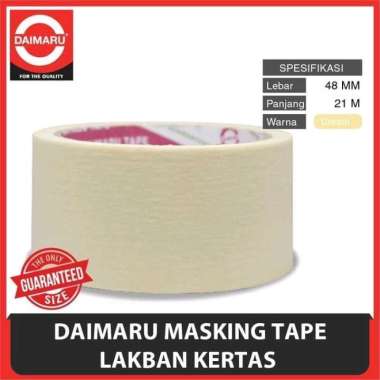 Masking Tape/ Lakban Kertas 2inch/ 48mm Daimaru