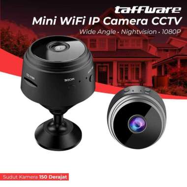 Mini WiFi IP Camera CCTV Wide Angle Nightvision 1080P A9NV Cctv Vlog Belakang Tersembunyi Mundur Kec