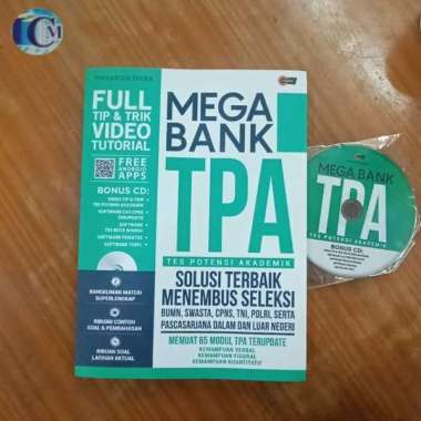Buku Mega Bank TPA (Tes Potensi Akademik)