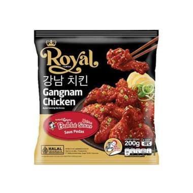 Promo Harga Belfoods Royal Ayam Goreng Ala Korea Gangnam Chicken 200 gr - Blibli