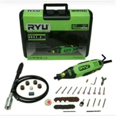 Mini Die Grinder Ryu RDG 3.2 / Hand Mini Grinder RDG3.2 Alat Mesin Tuner Mini Drill / Gerinda Botol