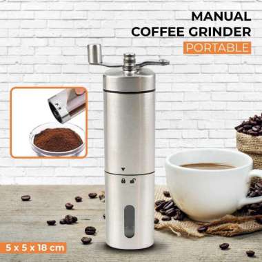 Alat Penggiling Kopi Manual Coffee Bean Grinder Adjustable EC03 Grinder Kopi Mesin Ekspreso Expresso