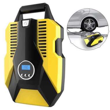 SEAMETAL Inflator Pompa Angin Ban Mobil Car Compressor 120W ATJ-1266 Pompa Otomatis Kompresor Angin 